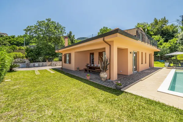 The villa — garden and terrace